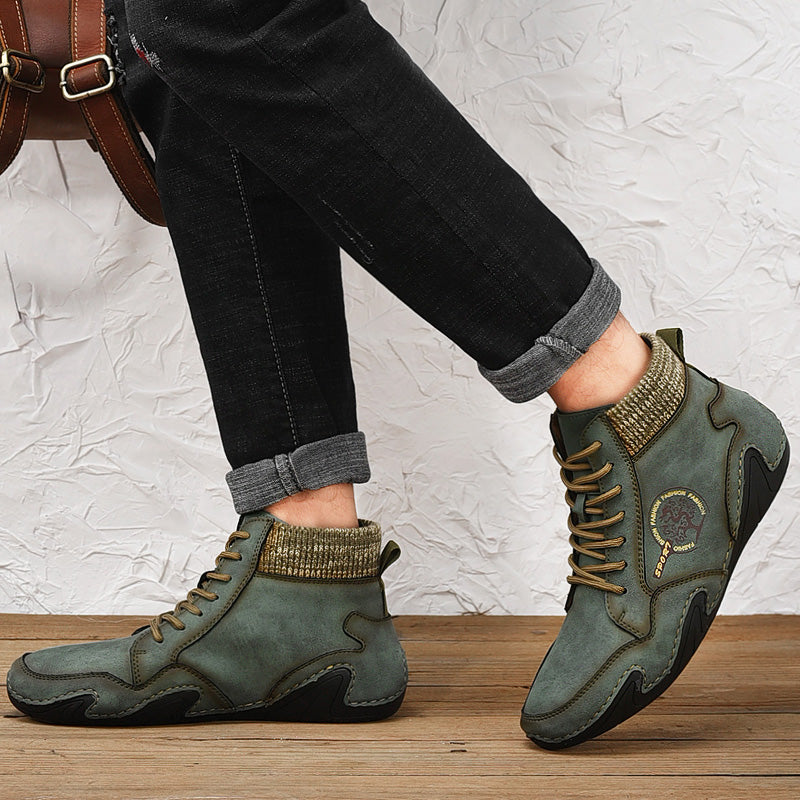 Men's Handmade Slip Resistant Ankle Boots