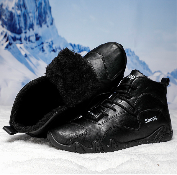 Tiosebon Men's Fashion Casual Boots-Black