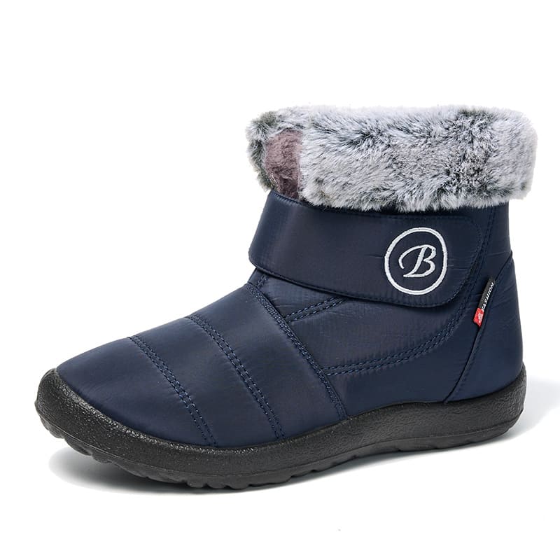 Tiosebon Multifunctional Thickened Snow Boots-Navy