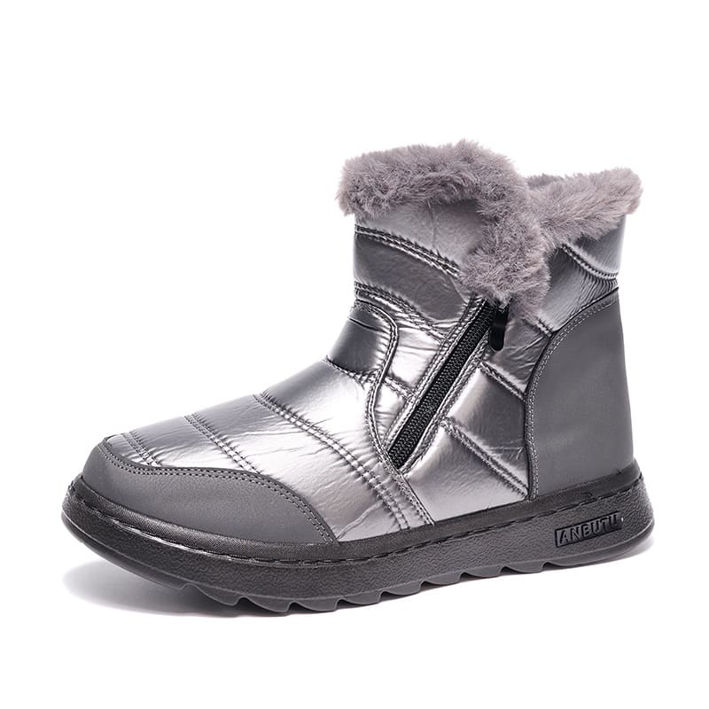 Tiosebon Multifunctional Thickened Snow Boots-Gray