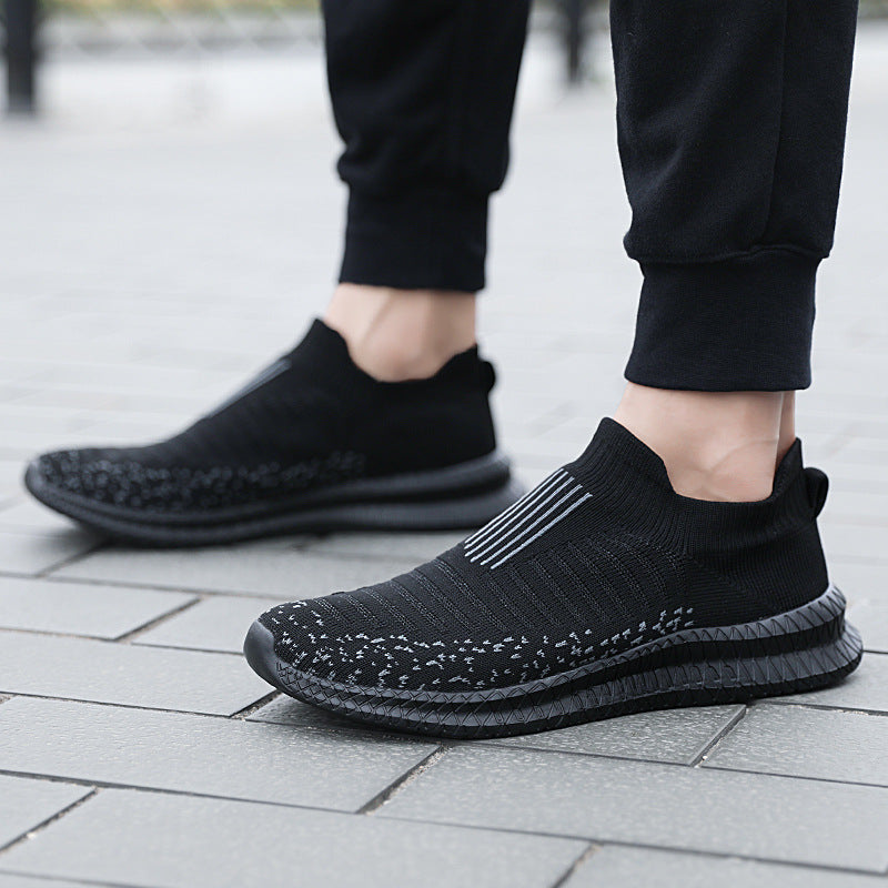 Tiosebon Men's Plus Size Slip-On Sneakers