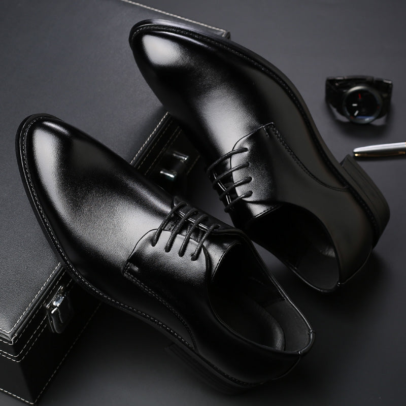 Tiosebon Men's Dress Shoes Leather Oxford Shoes