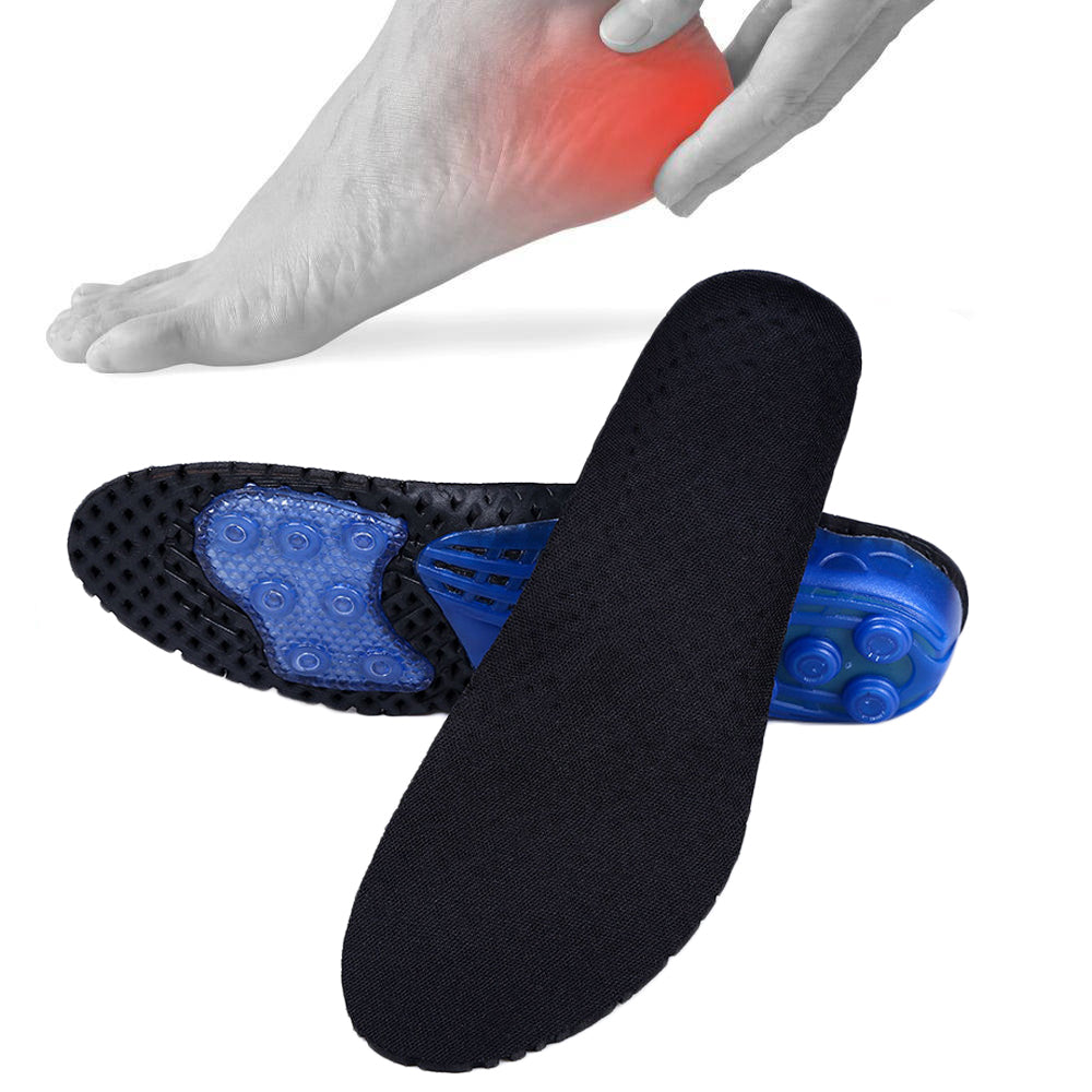 Spring Cushioning Shock Absorption Insoles