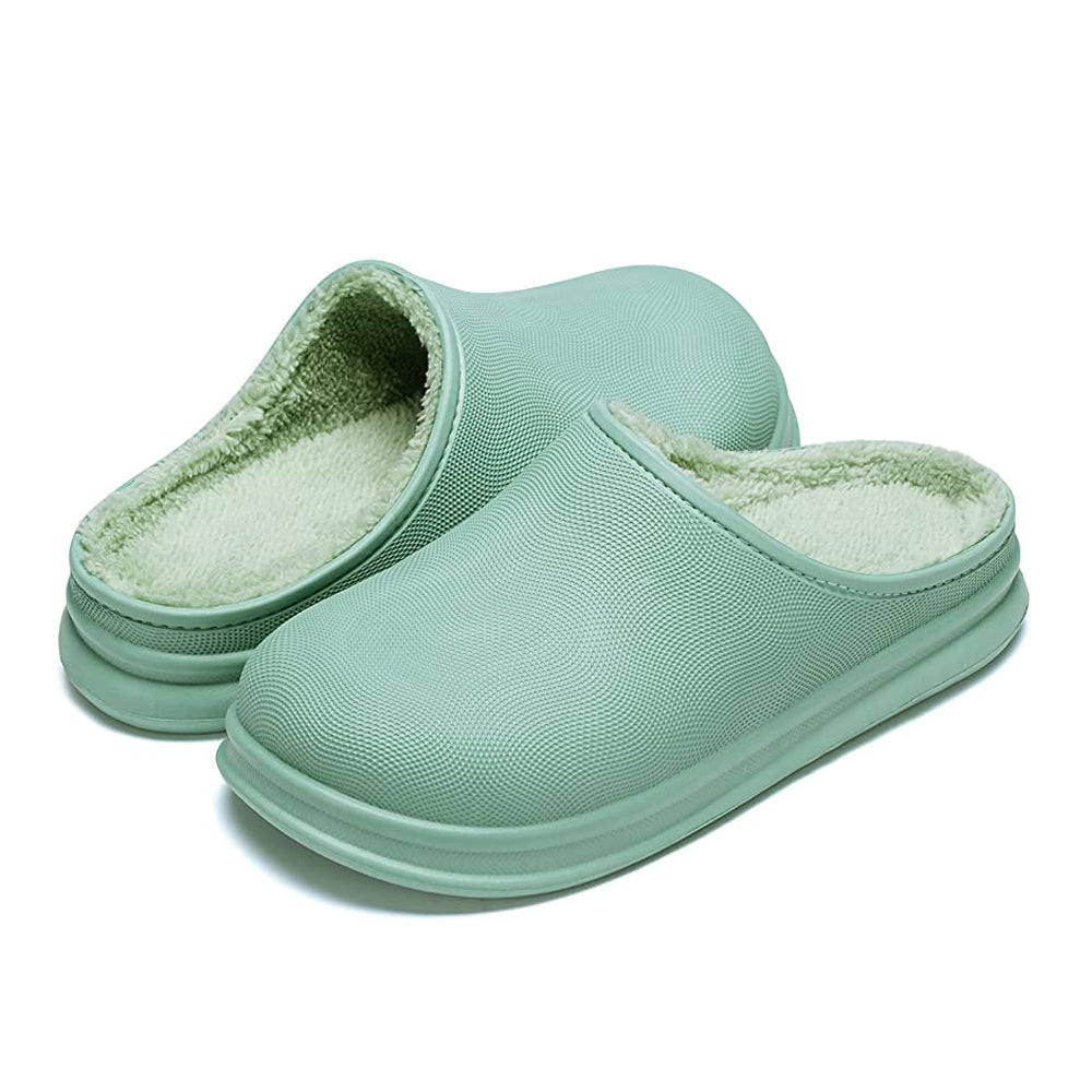 Tiosebon Unisex Waterproof Lined Clogs Slippers