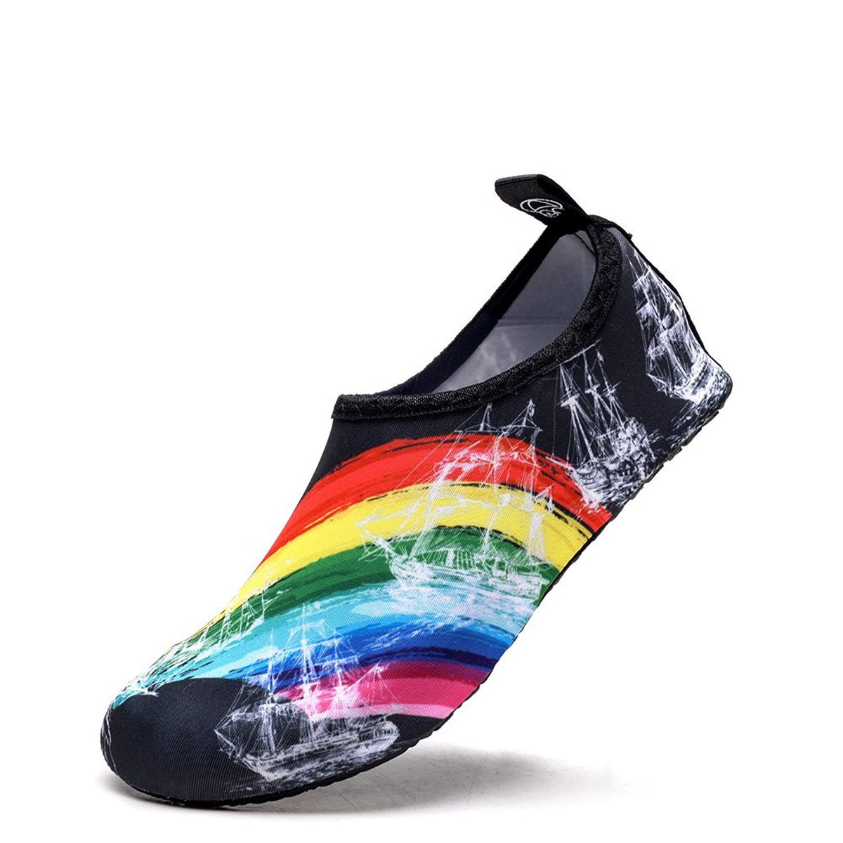 Konhill Unisex Water Shoes - Rainbow | Best Water Shoes | Tiosebon