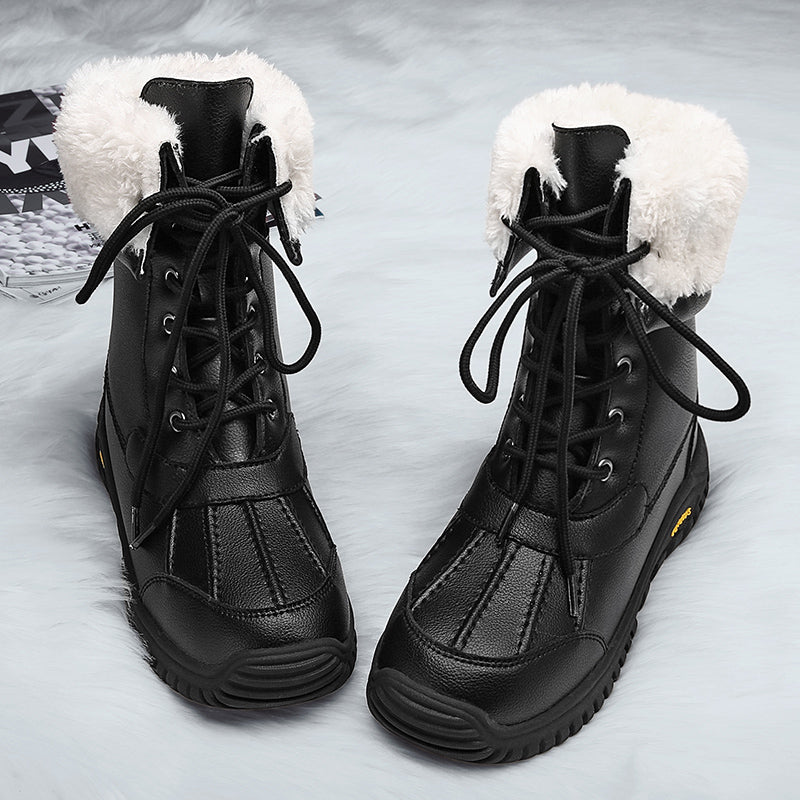 Women's Faux Fur Waterproof Boots
