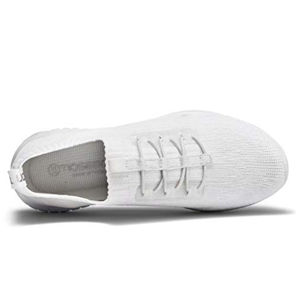 Tiosebon Women Knitted Comfort Shoes-All White
