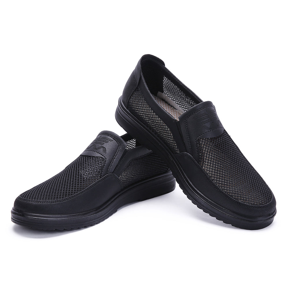 Men's Hand Stitching Mesh Loafers