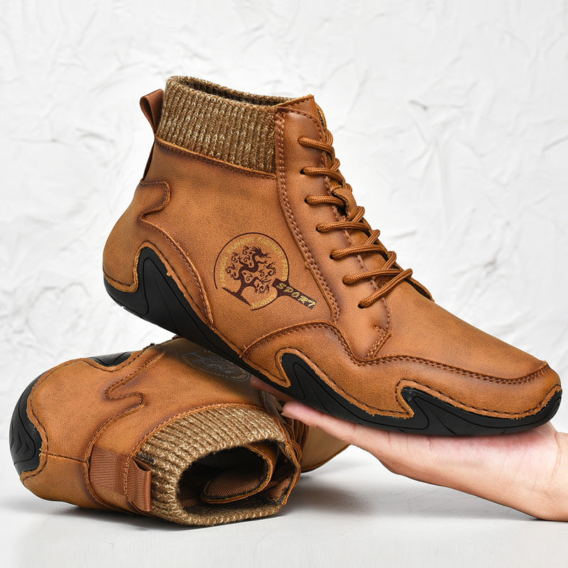 Men's Handmade Slip Resistant Ankle Boots